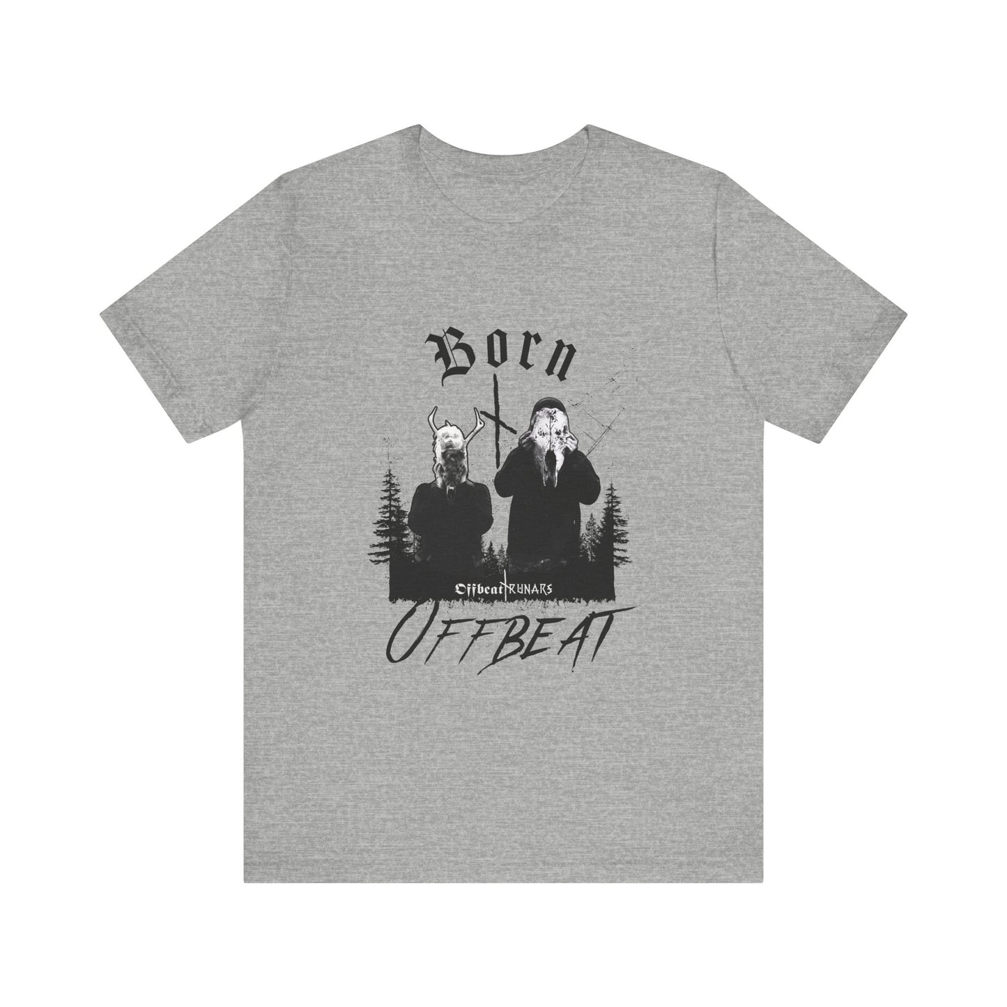 Born OFFBEAT ᚾ THE OFFBEAT RUNARS CO. Unisex Jersey Short Sleeve Tee