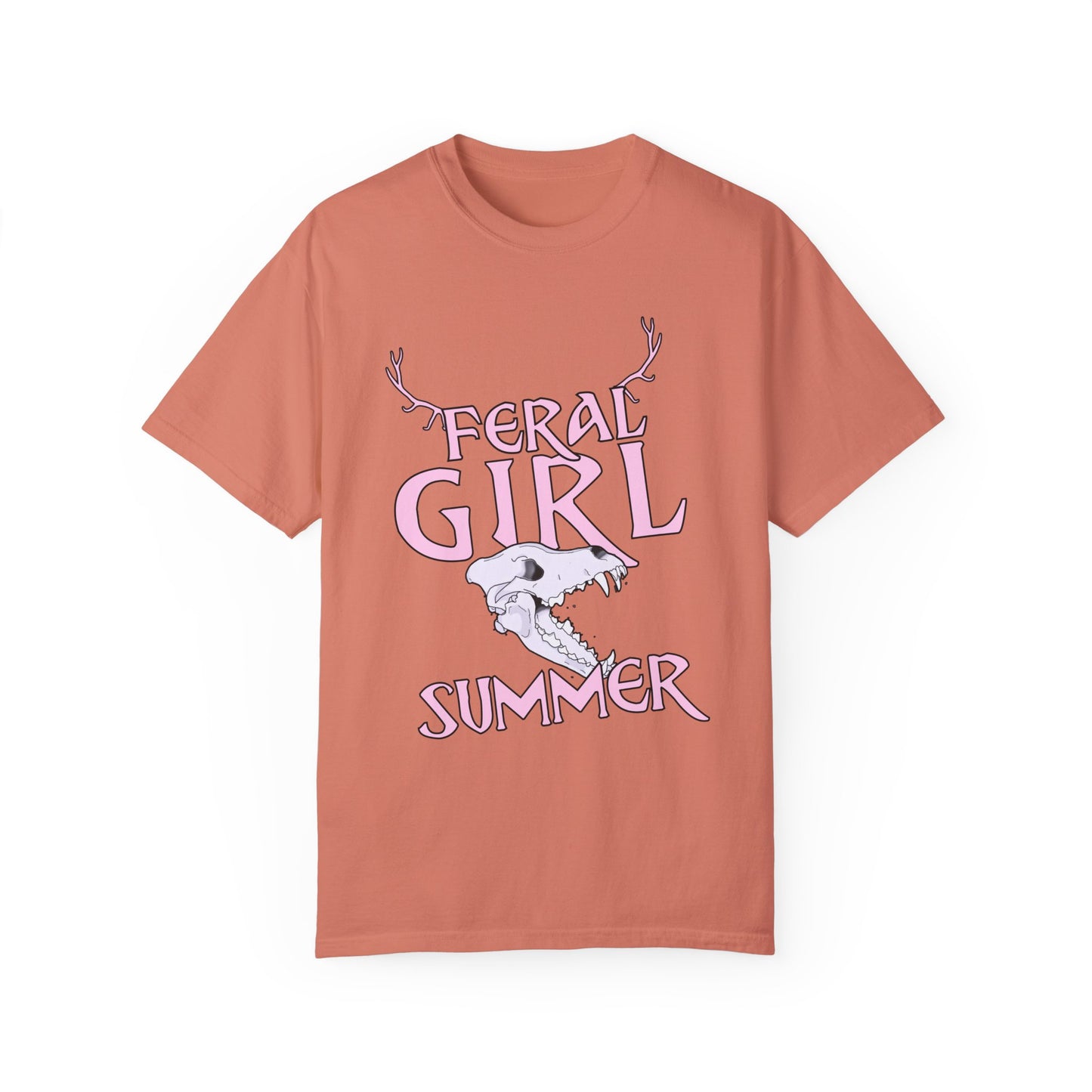 Feral Girl Summer THE OFFBEAT RUNARS CO. Unisex Garment-Dyed T-shirt