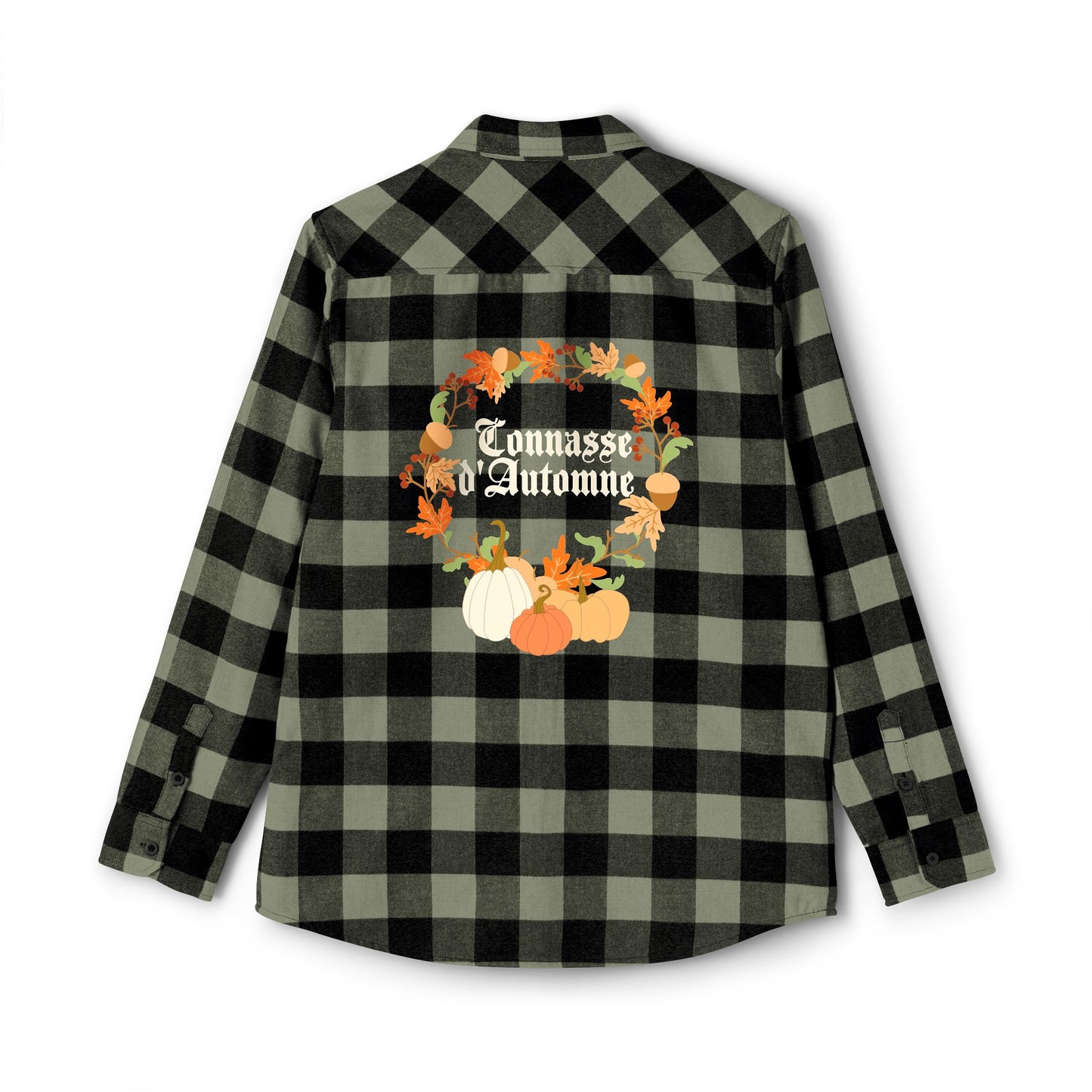 Connasse d'Automne Unisex Flannel Shirt