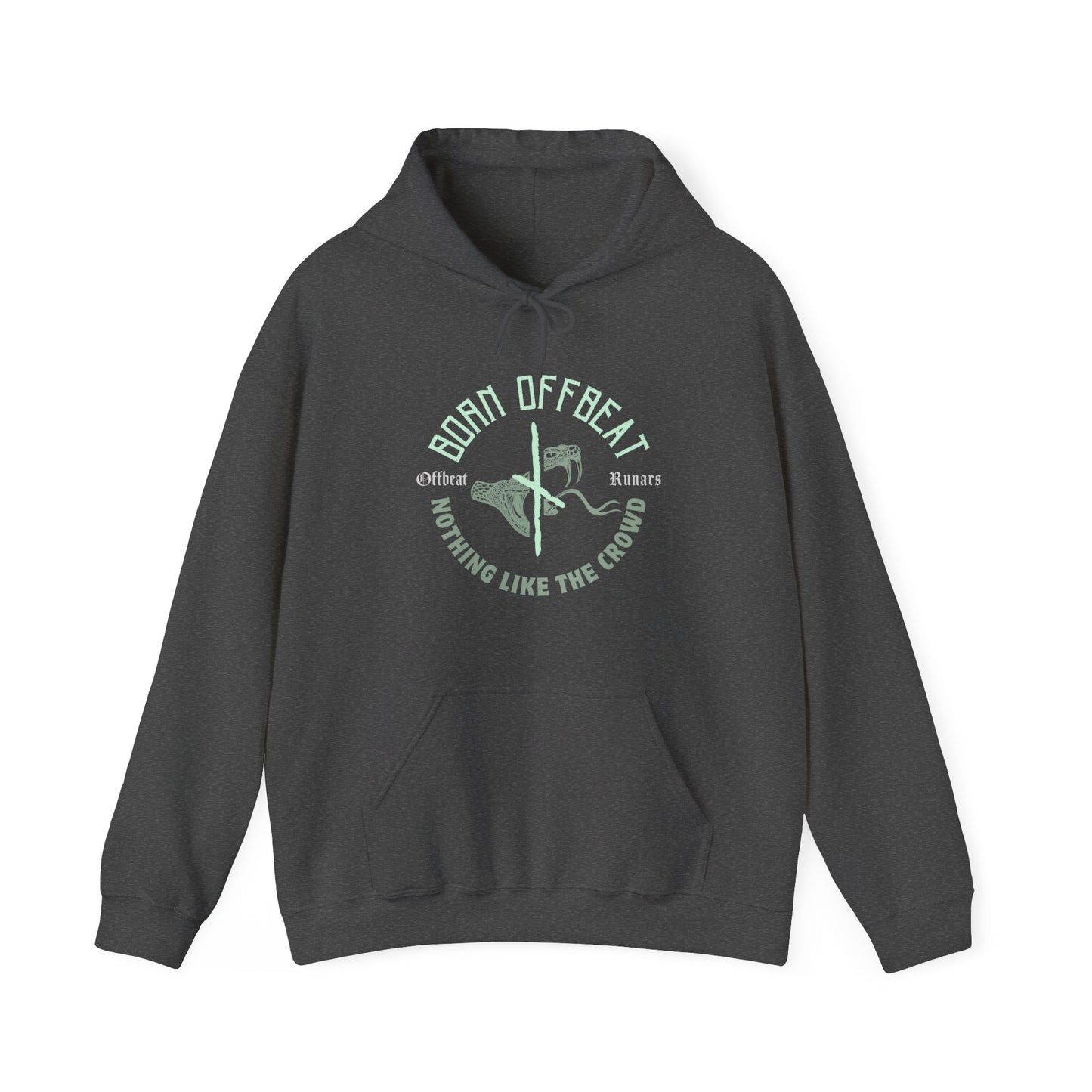 Nothing like the crowd ᚾ THE OFFBEAT RUNARS CO. Unisex Heavy Blend™ Hooded Sweatshirt