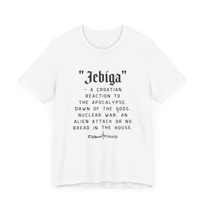 Jebiga ᚾ THE OFFBEAT RUNARS CO. Maillot unisexe à manches courtes Tee