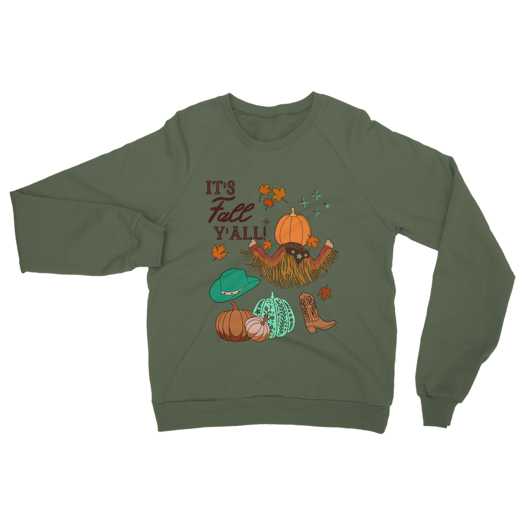 It's fall y'all Pumpkin Cowgirl Sweatshirt