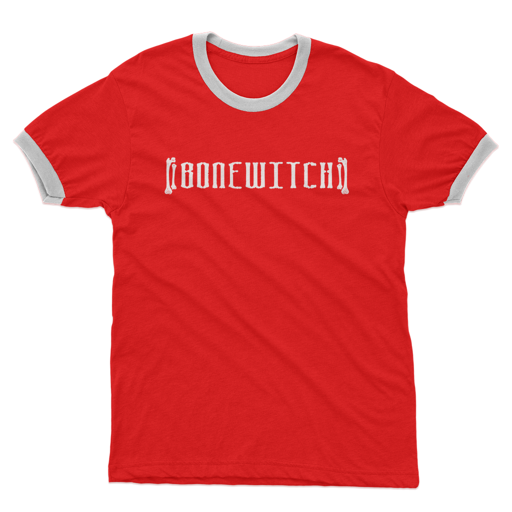 Bonewitch White Ringer T-Shirt