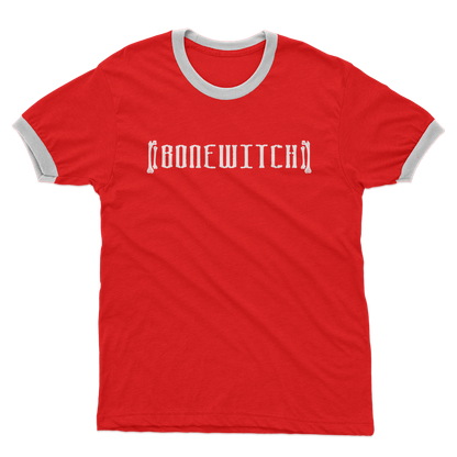 Bonewitch White Ringer T-Shirt