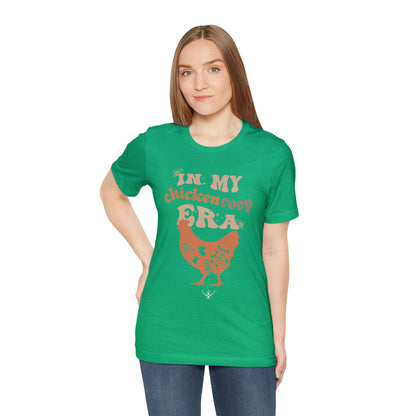 In my chicken coop era ᚾ THE OFFBEAT RUNARS CO. Unisex Jersey Short Sleeve Tee