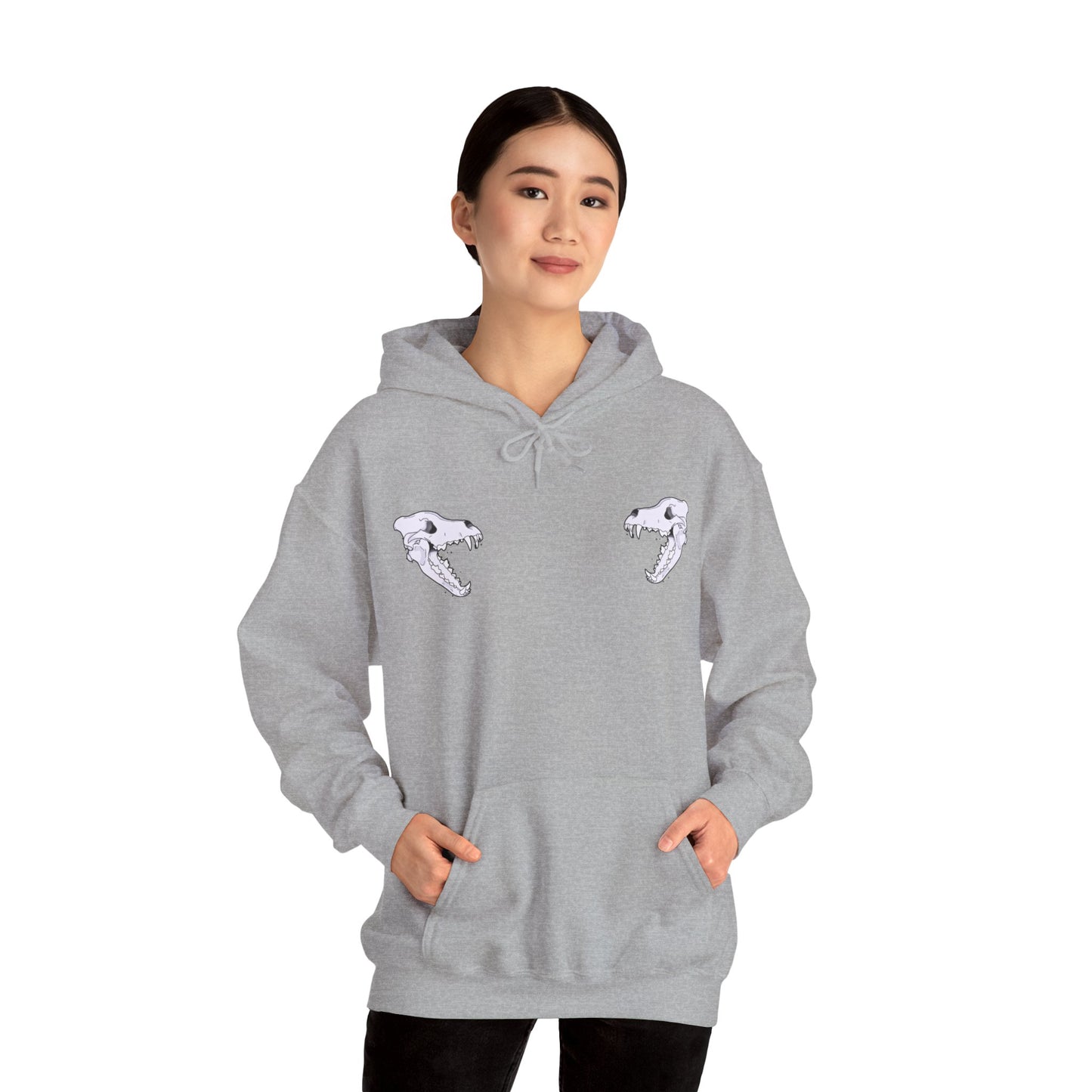 Support your local Wolf Unisex Heavy Blend™ Hooded Sweatshirt