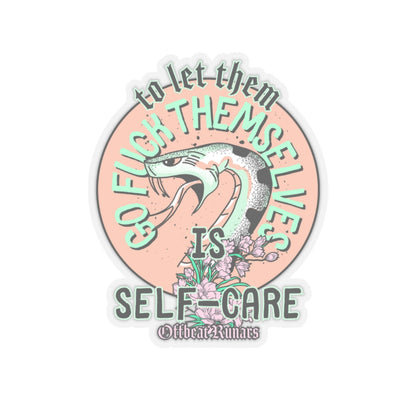 Self-Care Kiss-Cut Stickers ᚾ THE OFFBEAT RUNARS CO.