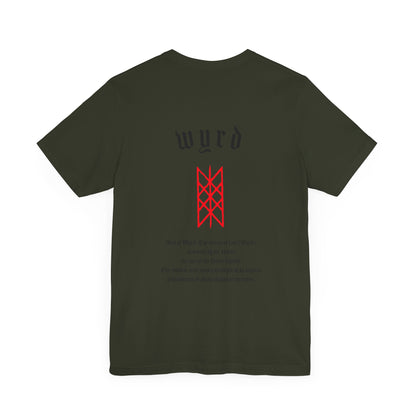 Wyrd ᚾ THE OFFBEAT RUNARS CO. Unisex Jersey Short Sleeve Tee