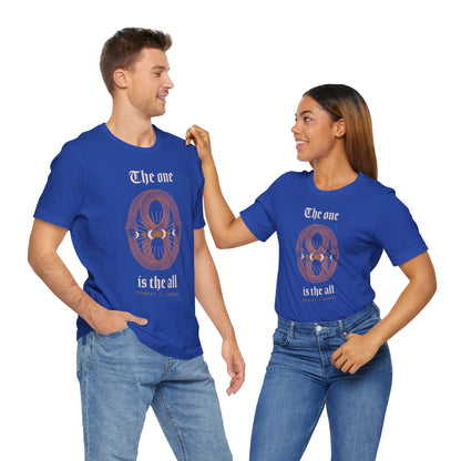 The one is the all ᚾ THE OFFBEAT RUNARS Unisex Jersey Short Sleeve Tee