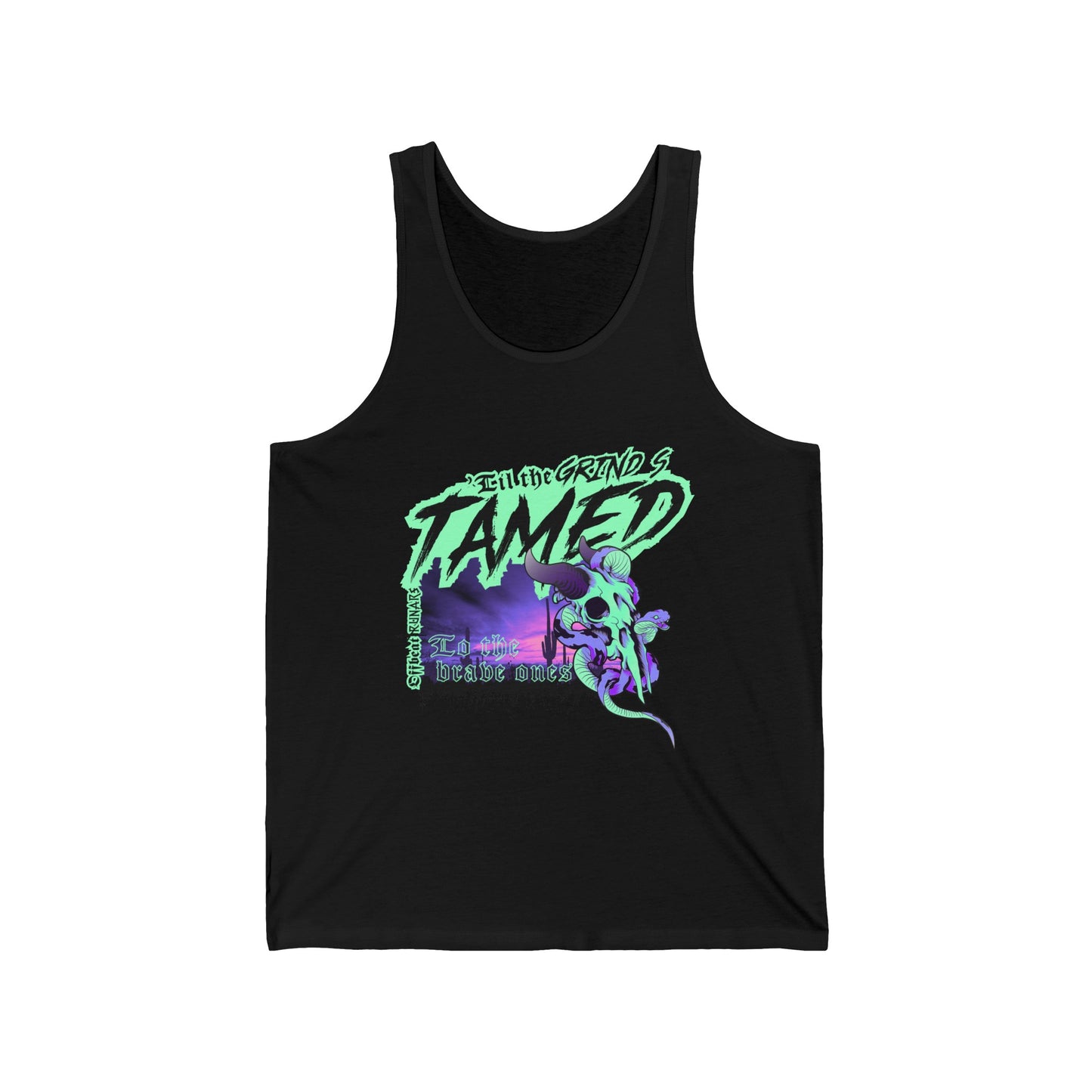 'Til the grind's tamed Unisex Jersey Tank