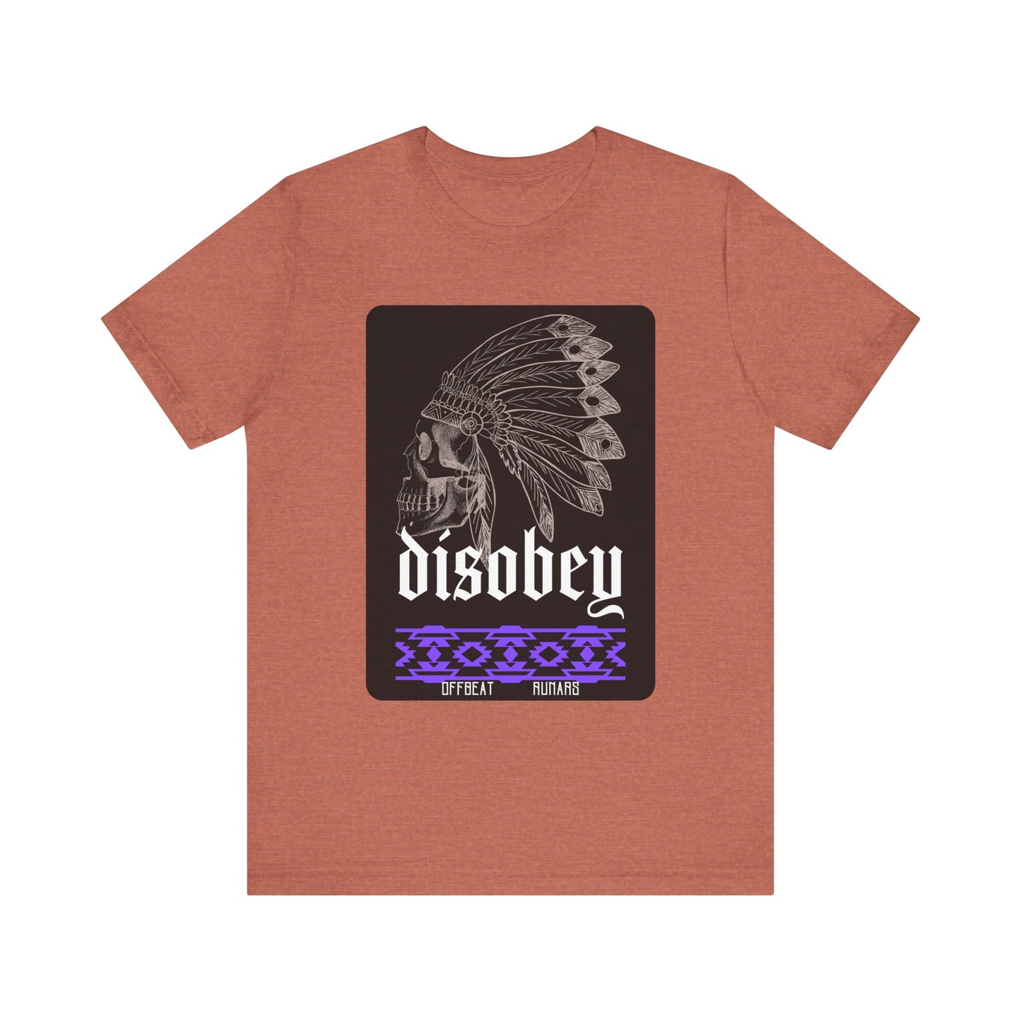 Disobey ᚾ THE OFFBEAT RUNARS CO. Unisex Jersey Short Sleeve Tee