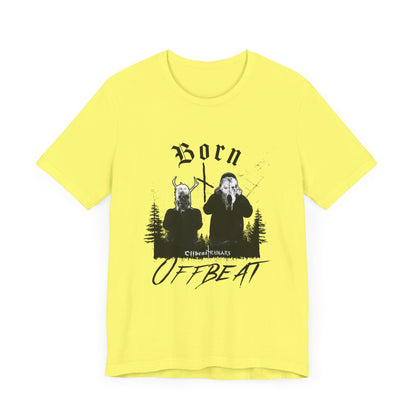 Born OFFBEAT ᚾ THE OFFBEAT RUNARS CO. Unisex Jersey Short Sleeve Tee