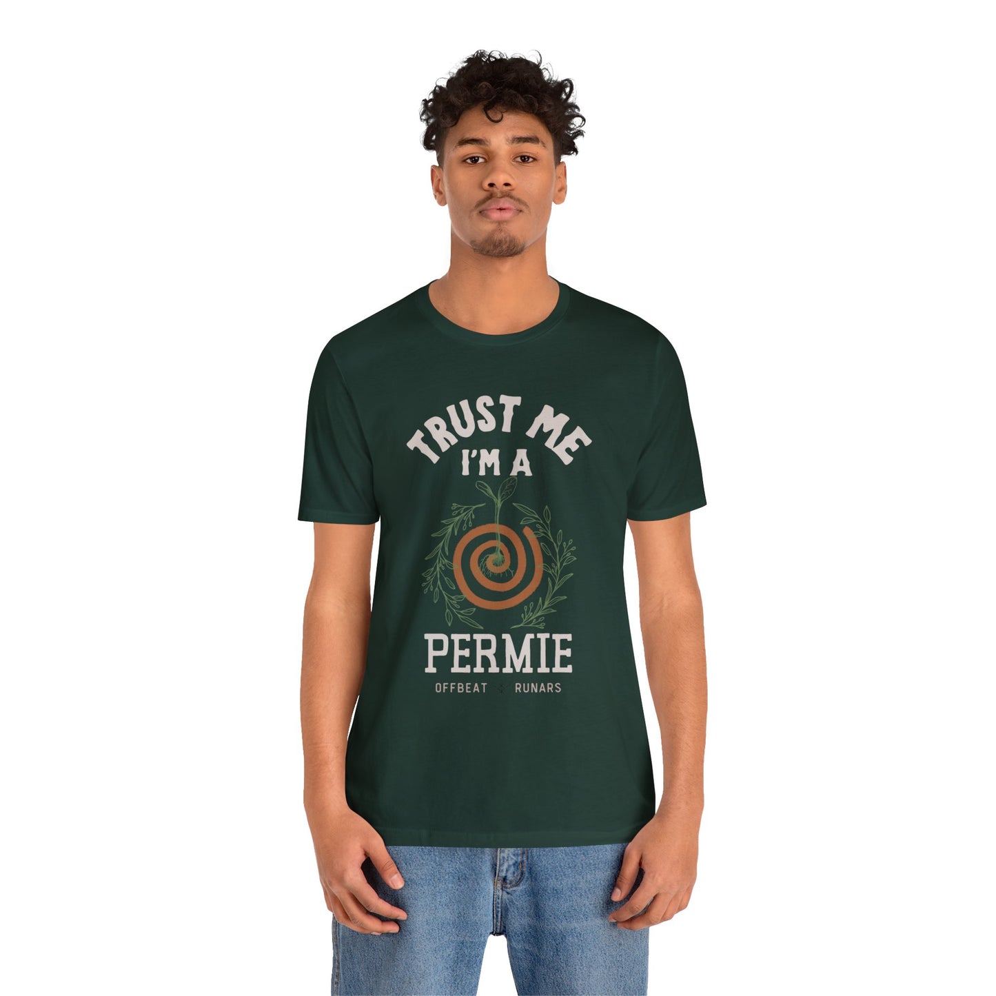 Trust me, I'm a permie ᚾ THE OFFBEAT RUNARS CO. Unisex Jersey Short Sleeve Tee