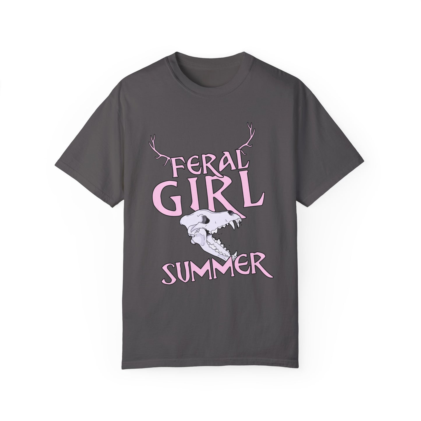 Feral Girl Summer THE OFFBEAT RUNARS CO. Unisex Garment-Dyed T-shirt