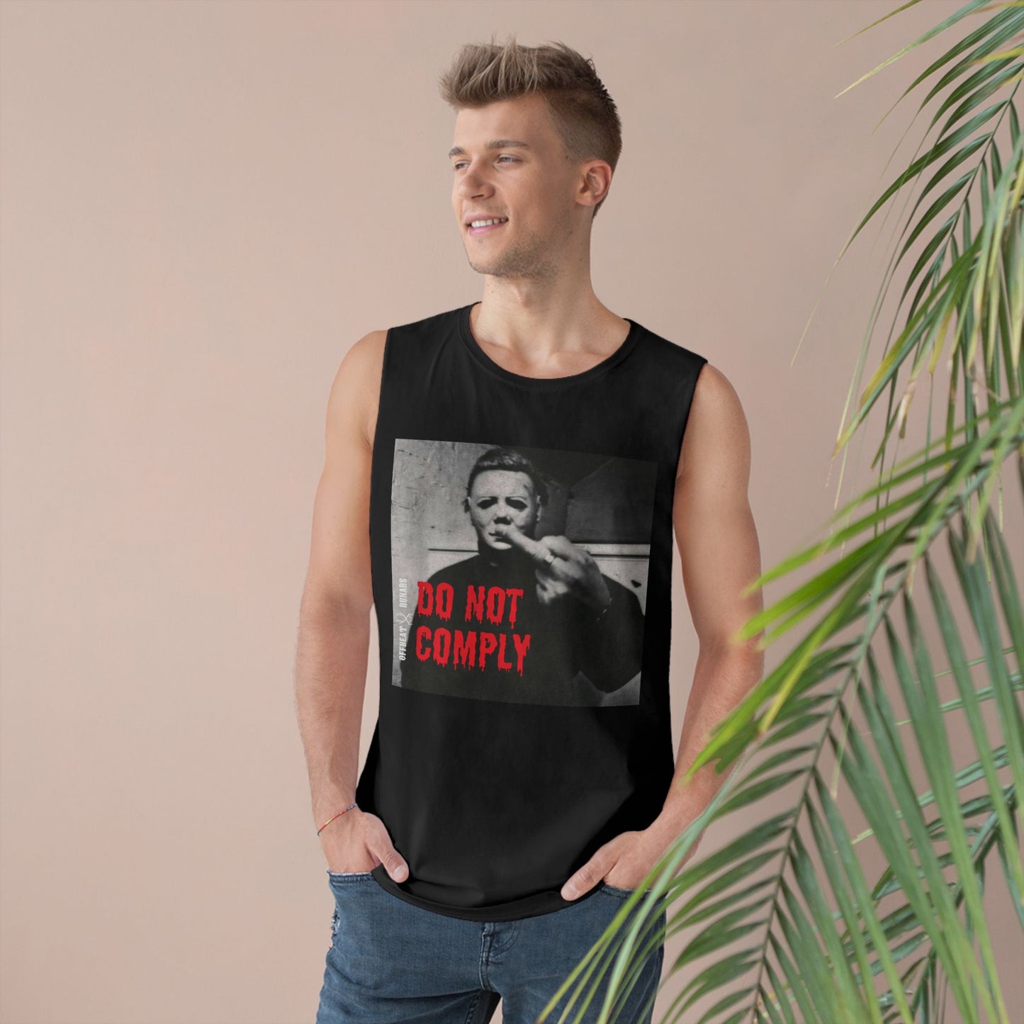 Do not comply Michael Myers Unisex Barnard Tank