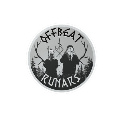 The Offbeat Runars Logo Kiss-Cut Vinyl Decals ᚾ THE OFFBEAT RUNARS CO.