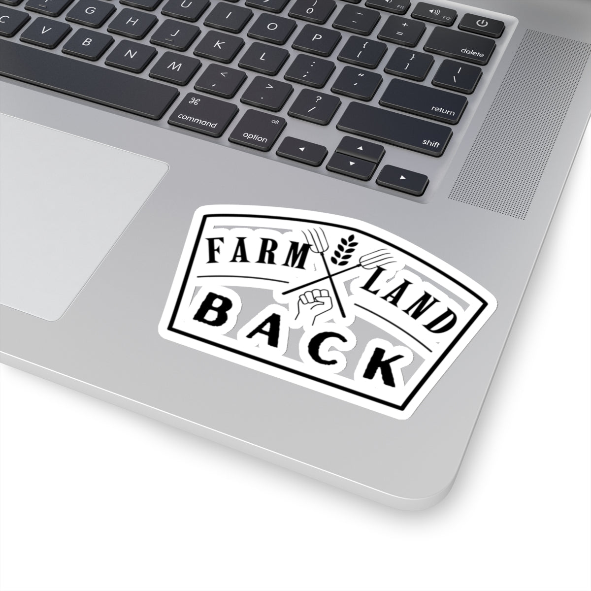 Farmland back Kiss-Cut Stickers ᚾ THE OFFBEAT RUNARS CO.