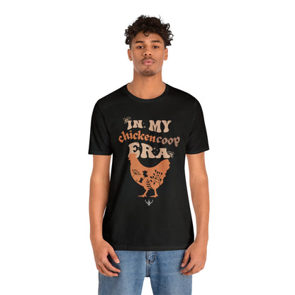 In my chicken coop era ᚾ THE OFFBEAT RUNARS CO. Unisex Jersey Short Sleeve Tee