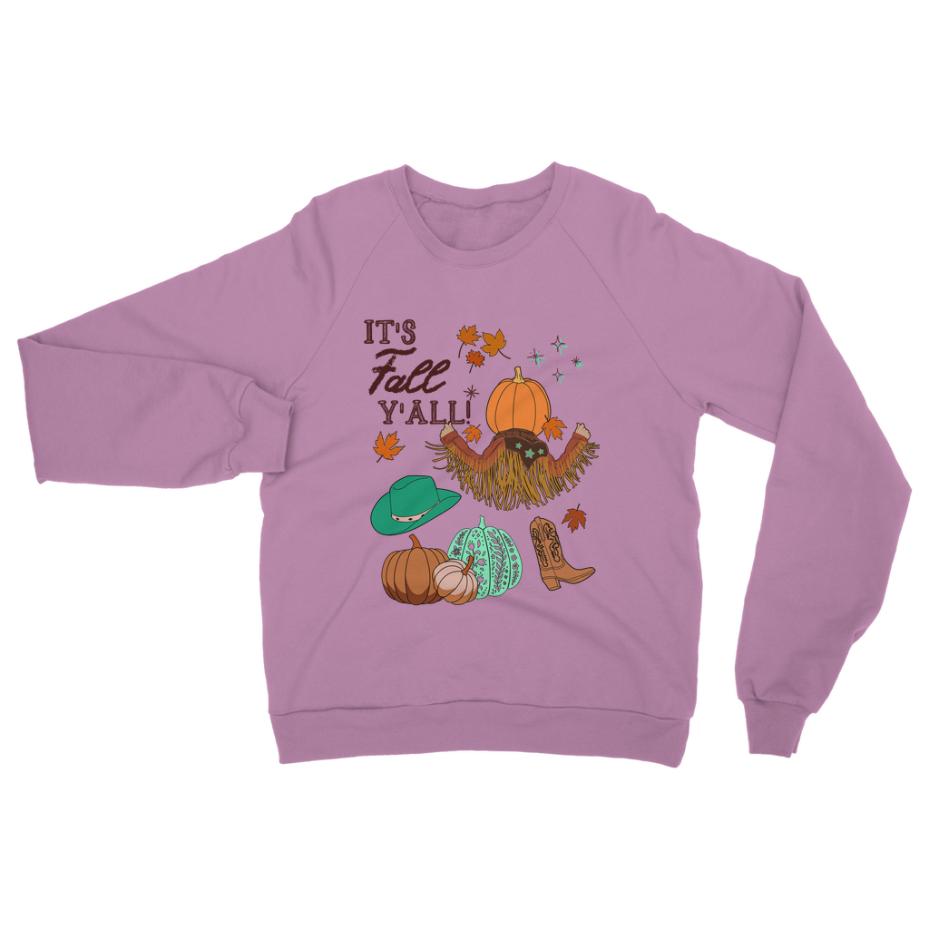 It's fall y'all Pumpkin Cowgirl Sweatshirt