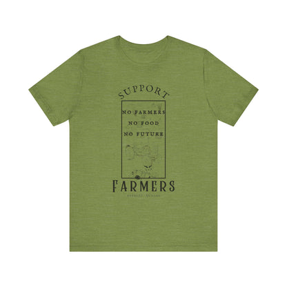 Support the Farmers ᚾ THE OFFBEAT RUNARS CO. Unisex Jersey Short Sleeve Tee