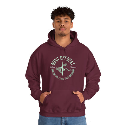 Nothing like the crowd ᚾ THE OFFBEAT RUNARS CO. Unisex Heavy Blend™ Hooded Sweatshirt