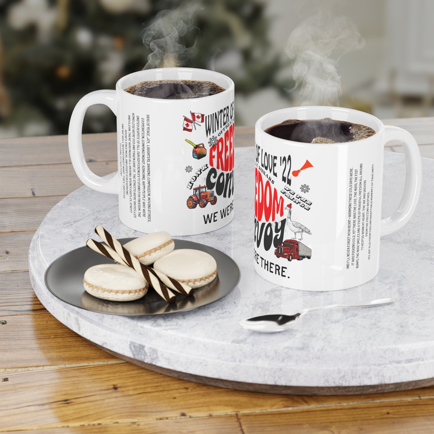 Winter Of Love '22 FREEDOM CONVOY Ceramic Mugs (11oz\15oz\20oz)