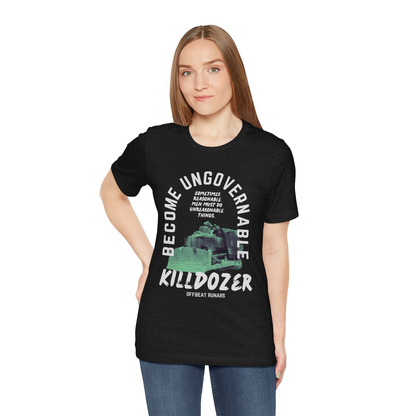 Killdozer ᚾ THE OFFBEAT RUNARS CO. Unisex Jersey Short Sleeve Tee