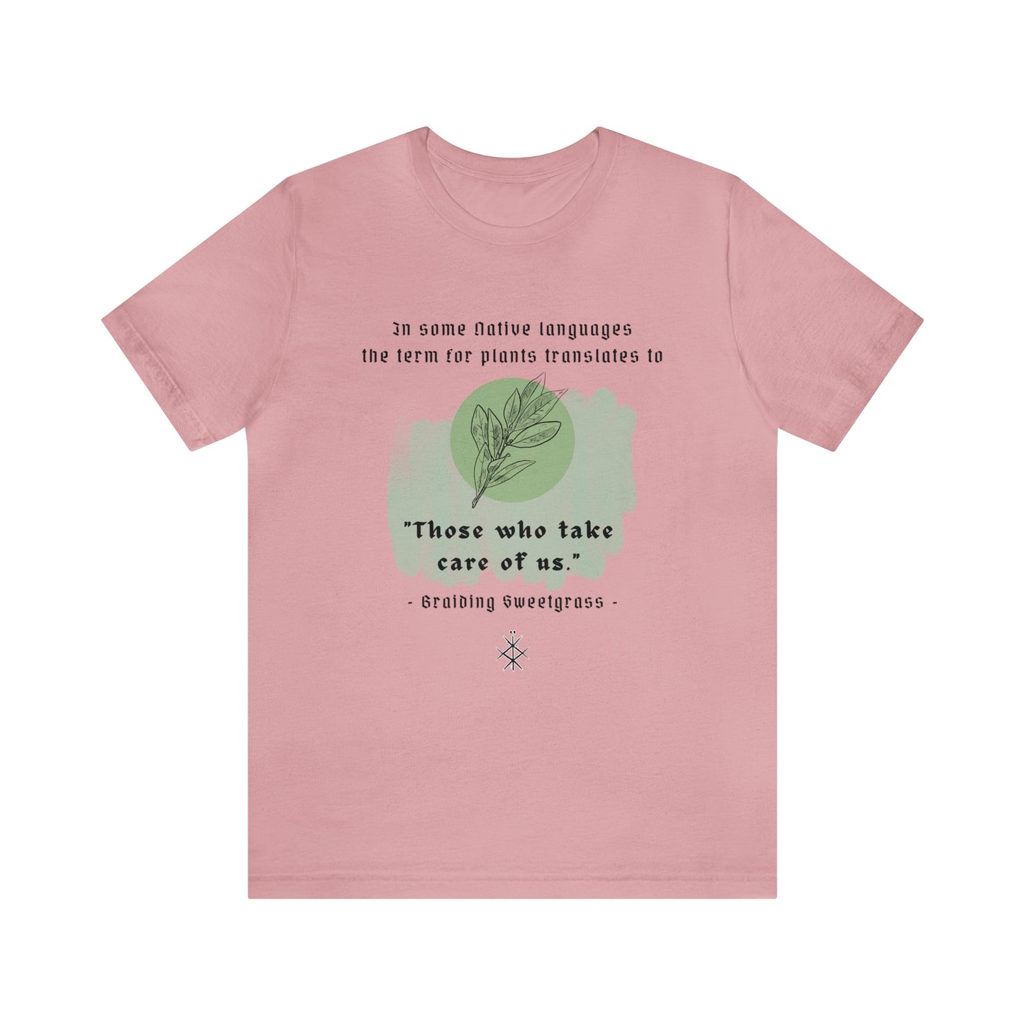 Those who take care of us ᚾ THE OFFBEAT RUNARS CO. Women's Jersey Short Sleeve Tee