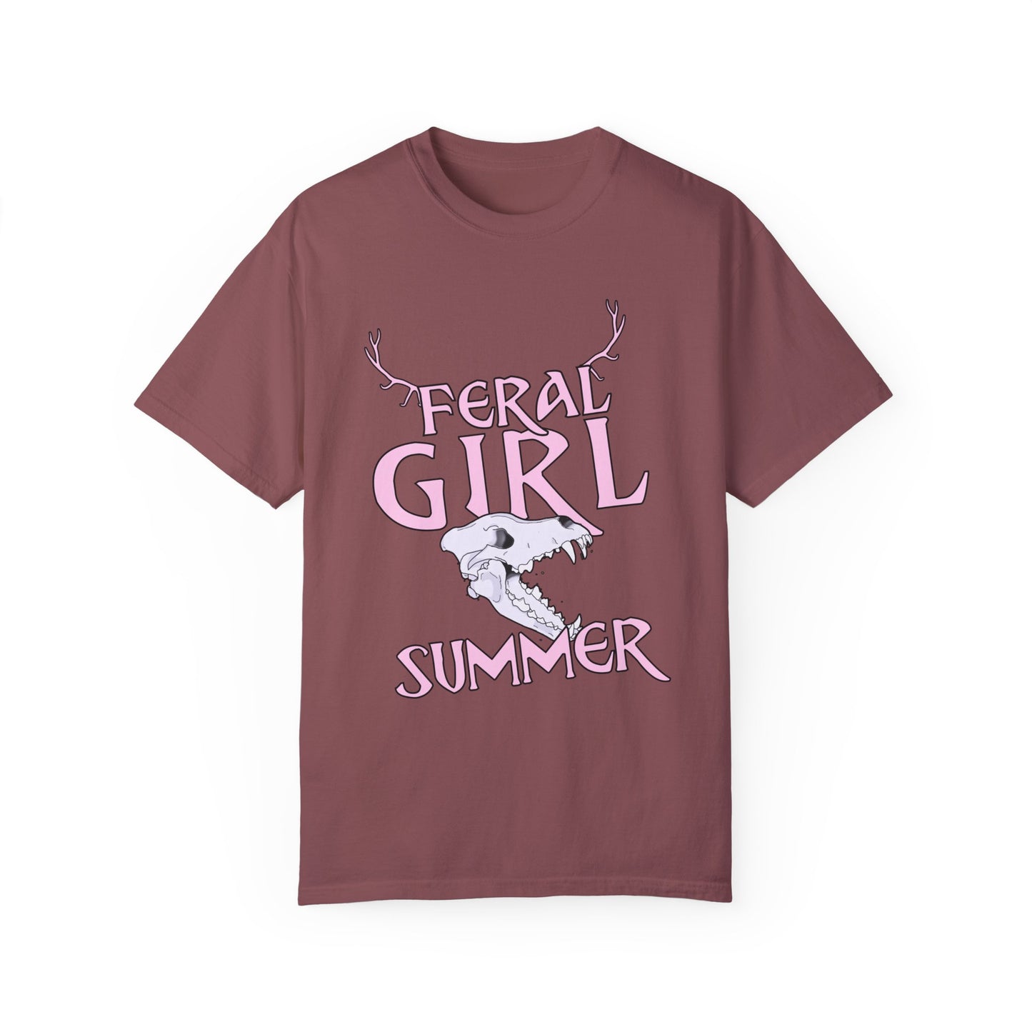 Feral Girl Summer THE OFFBEAT RUNARS CO. Unisex Garment-Dyed T-shirt