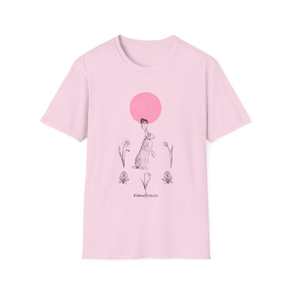 Under the pink moon Unisex Softstyle T-Shirt