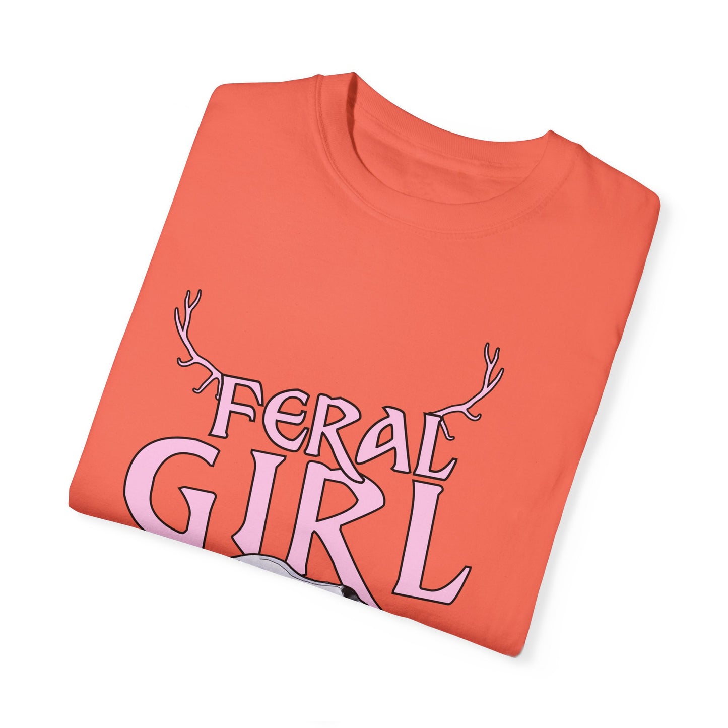 Feral Girl Summer THE OFFBEAT RUNARS CO. Unisex Garment-Dyed T-shirt