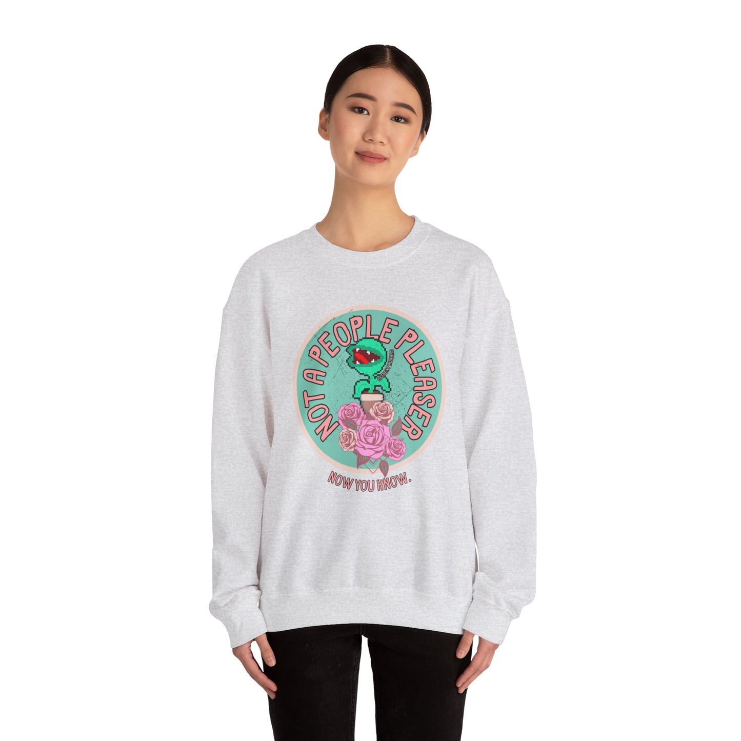 Not a people pleaser Unisex Heavy Blend™ Crewneck Sweatshirt