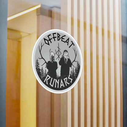 The Offbeat Runars Logo Kiss-Cut Vinyl Decals ᚾ THE OFFBEAT RUNARS CO.