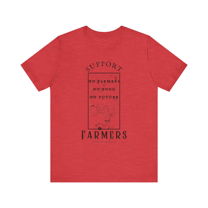 Support the Farmers ᚾ THE OFFBEAT RUNARS CO. Unisex Jersey Short Sleeve Tee