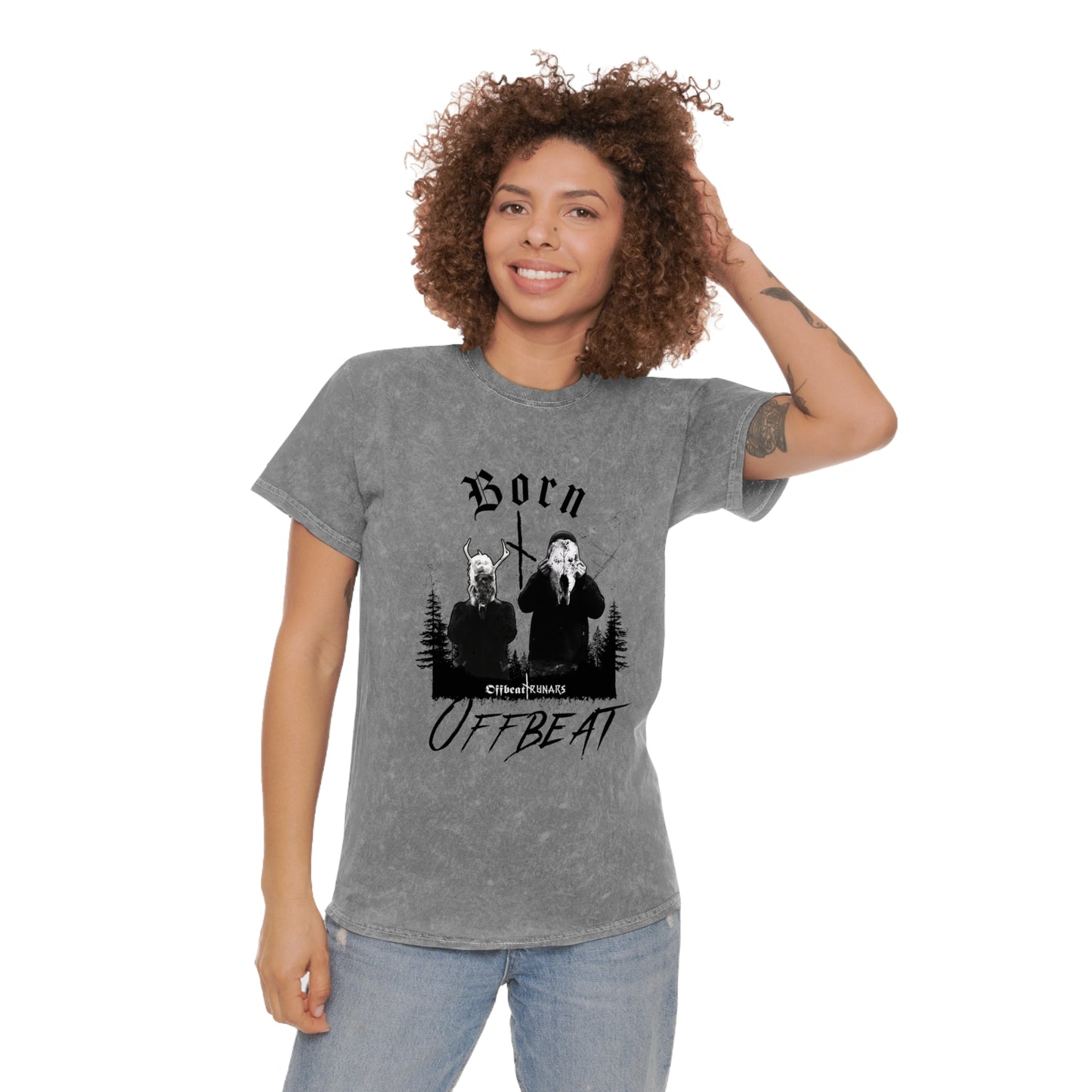 Born Offbeat Unisex Mineral Wash T-Shirt