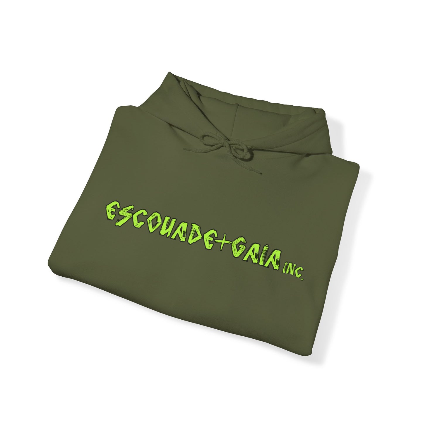 Escouade Gaia Original ᚾ THE OFFBEAT RUNARS CO. Unisex Heavy Blend™ Hooded Sweatshirt