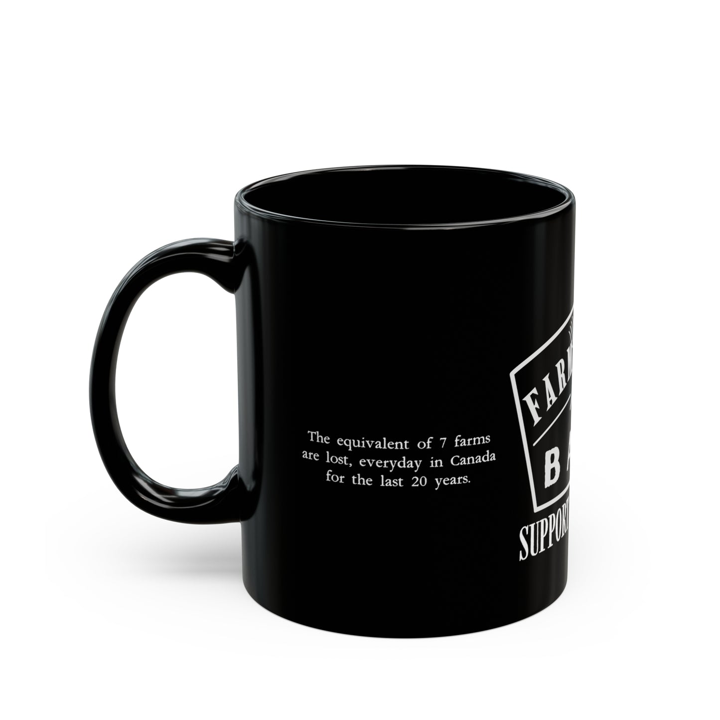 Farmland Back Black Mug 11 oz ᚾ THE OFFBEAT RUNARS Co.