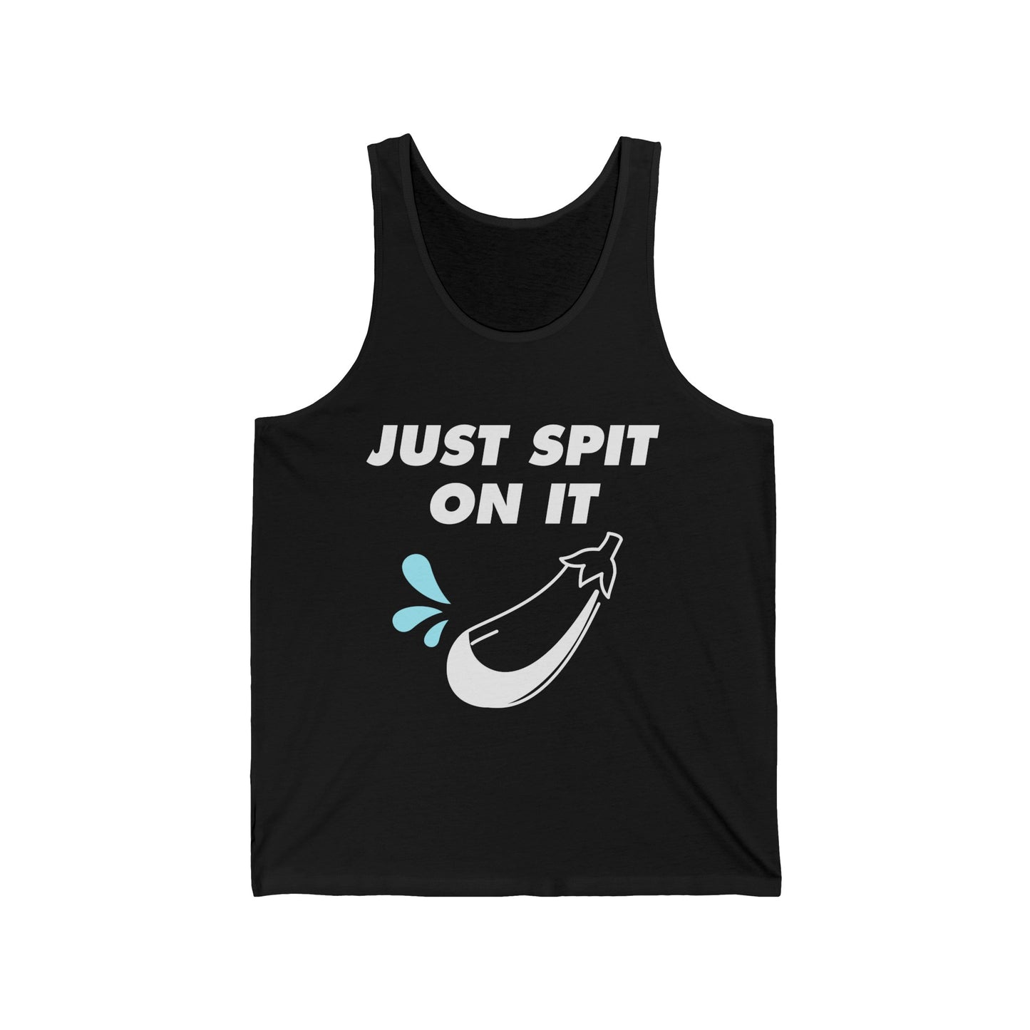 Just spit on it Unisex Jersey Tank