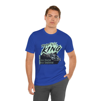 Trust No King ᚾ THE OFFBEAT RUNARS CO. Unisex Jersey Short Sleeve Tee