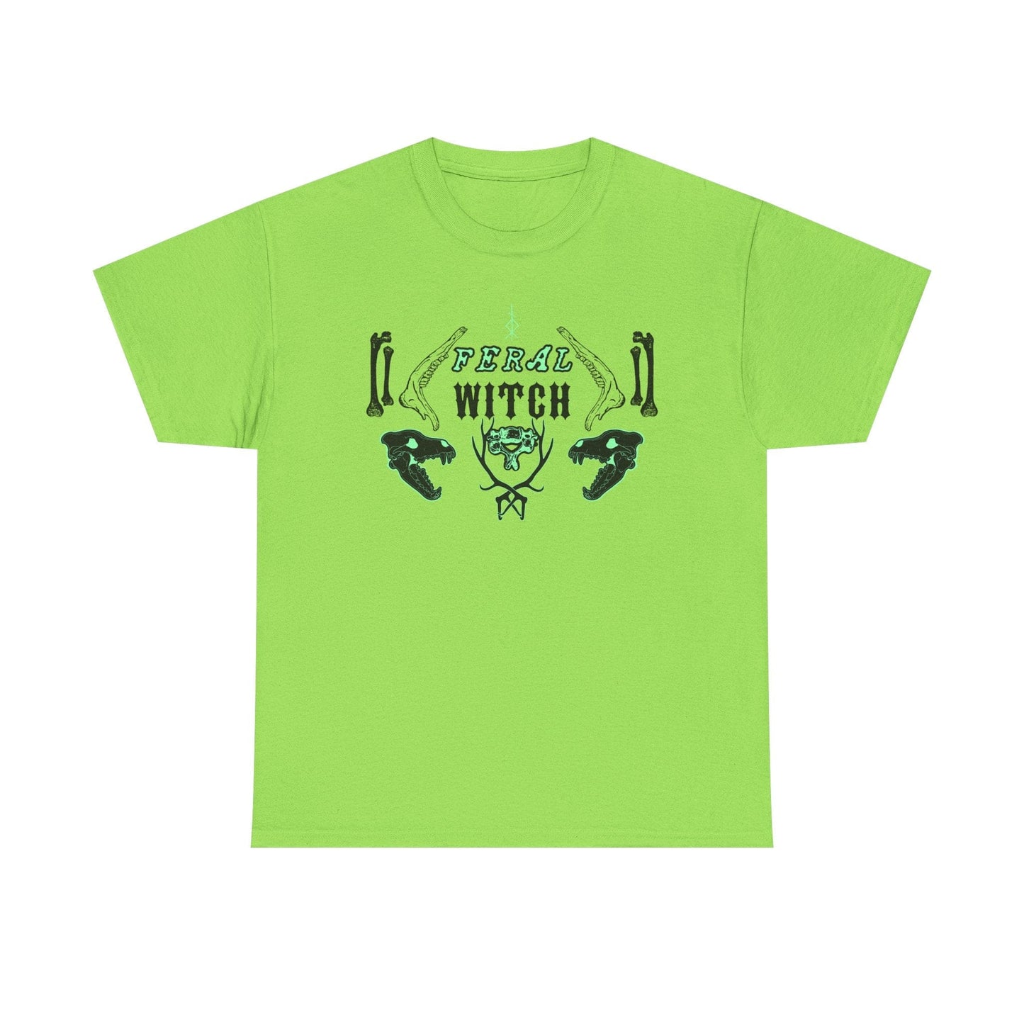Feral Witch Neon Pink Tee