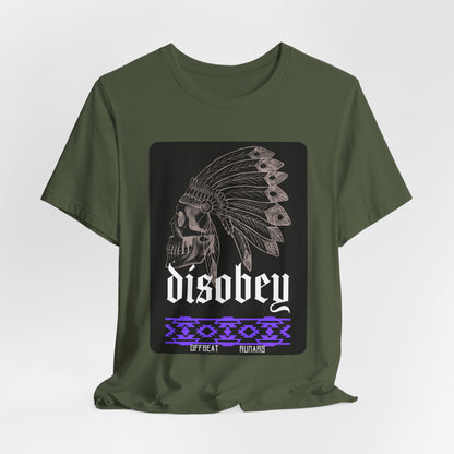 Disobey ᚾ THE OFFBEAT RUNARS CO. Unisex Jersey Short Sleeve Tee