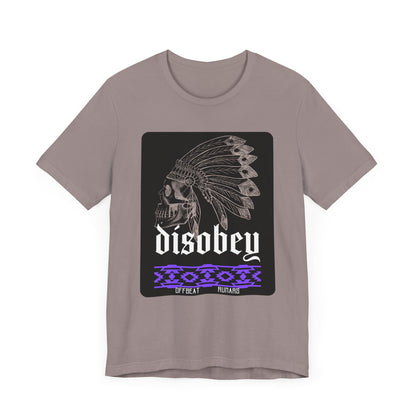 Disobey ᚾ THE OFFBEAT RUNARS CO. Unisex Jersey Short Sleeve Tee