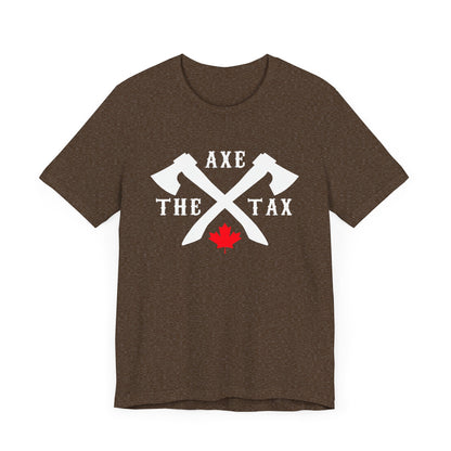 AXE THE TAX ᚾ THE OFFBEAT RUNARS CO. Unisex Jersey Short Sleeve Tee