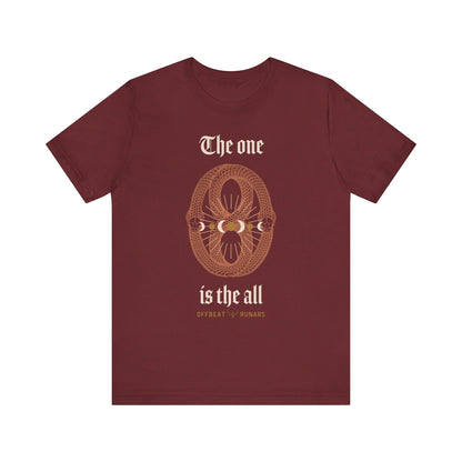 The one is the all ᚾ THE OFFBEAT RUNARS Unisex Jersey Short Sleeve Tee