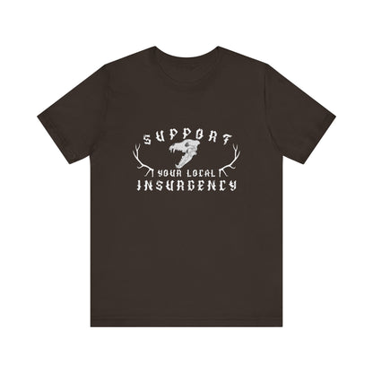 Support your local Insurgency ᚾ THE OFFBEAT RUNARS CO. Unisex Jersey Short Sleeve Tee