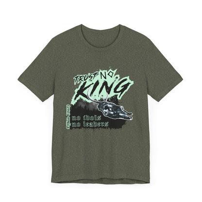 Trust No King ᚾ THE OFFBEAT RUNARS CO. Unisex Jersey Short Sleeve Tee