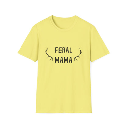 Feral Mama Unisex Softstyle T-Shirt