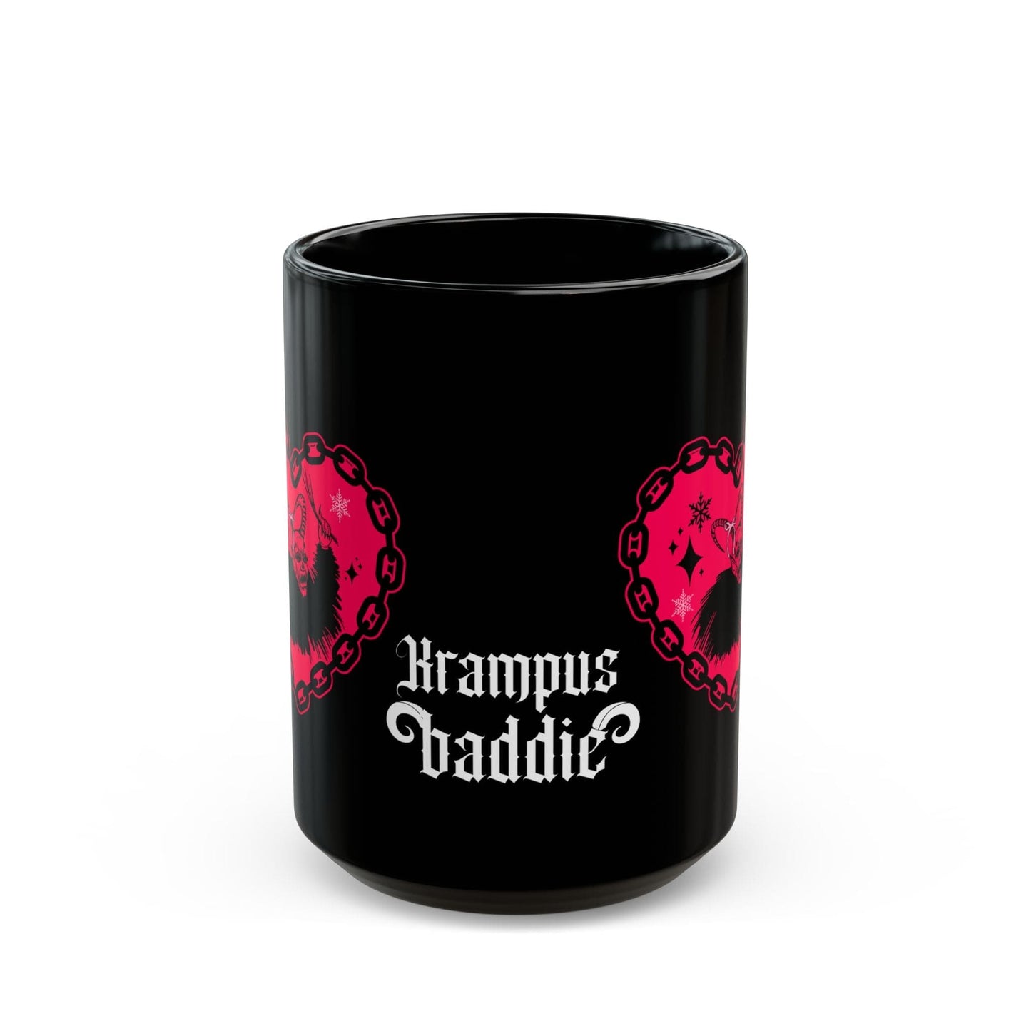 Like Krampus, I slay Krampus Baddie Black Mug