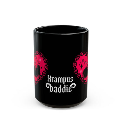 Like Krampus, I slay Krampus Baddie Black Mug