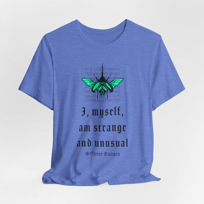 Strange and unusual ᚾ THE OFFBEAT RUNARS CO. Unisex Jersey Short Sleeve Tee